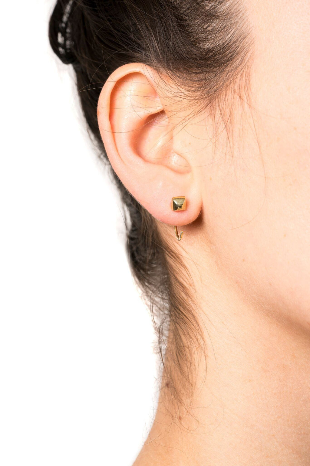 Bullet Stud with Open Hoop