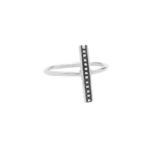 Vertical Antique Ring